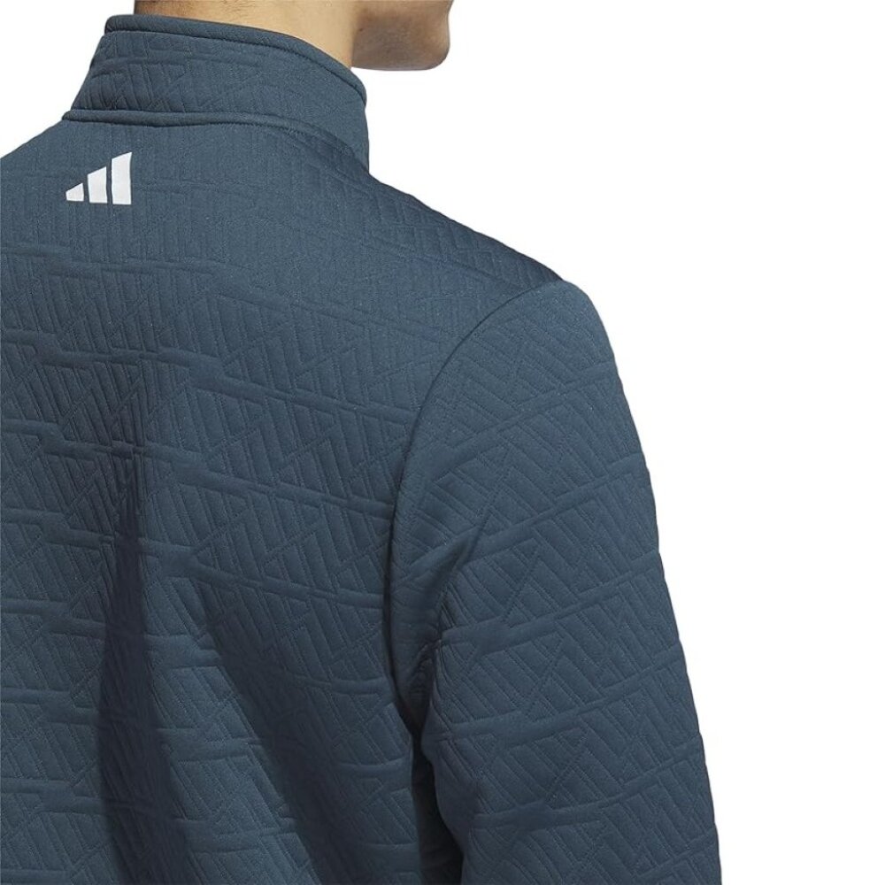 adidas DWR Quarter Zip Men's Golf Pullover Arctic Night Size XL - Picture 6 of 14